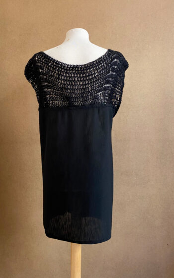 KLEID MIT HÄCKEL EINSATZ – Bild 3