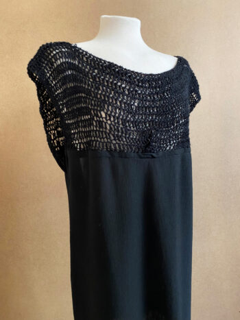 KLEID MIT HÄCKEL EINSATZ – Bild 5